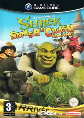 DreamWorks Shrek - Smash n' Crash Racing box cover front